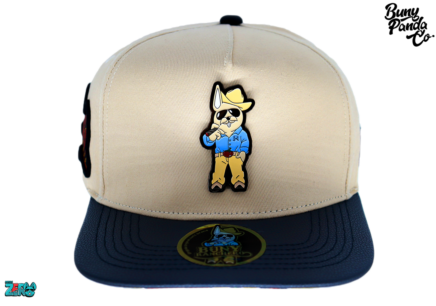 Buny Ranchero - Khaki/Black V/Piel