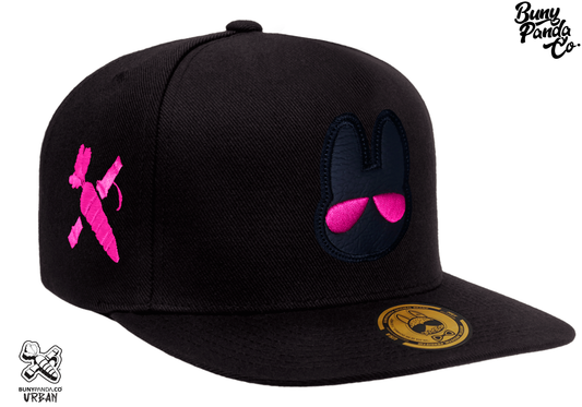Buny Full Color Pink Eyes - Black