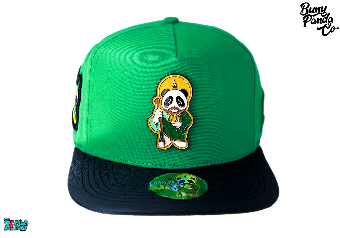 Panda SJT - Green/Black V/Piel