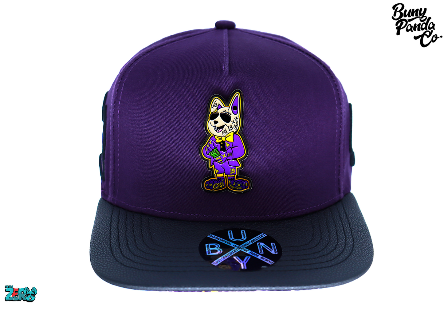 Buny Rich - Purple/Black V/Piel