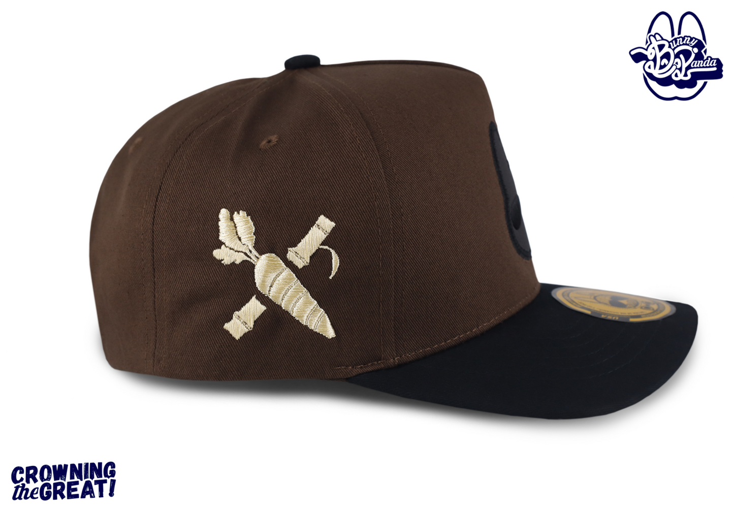 Holly Crosses Buny - Brown & Black
