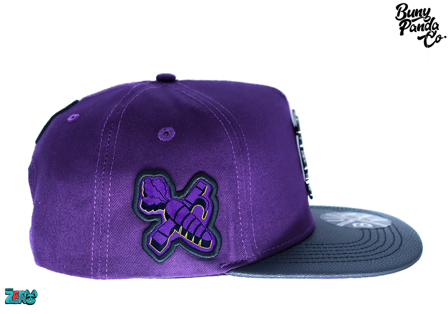 Buny Rich - Purple/Black V/Piel