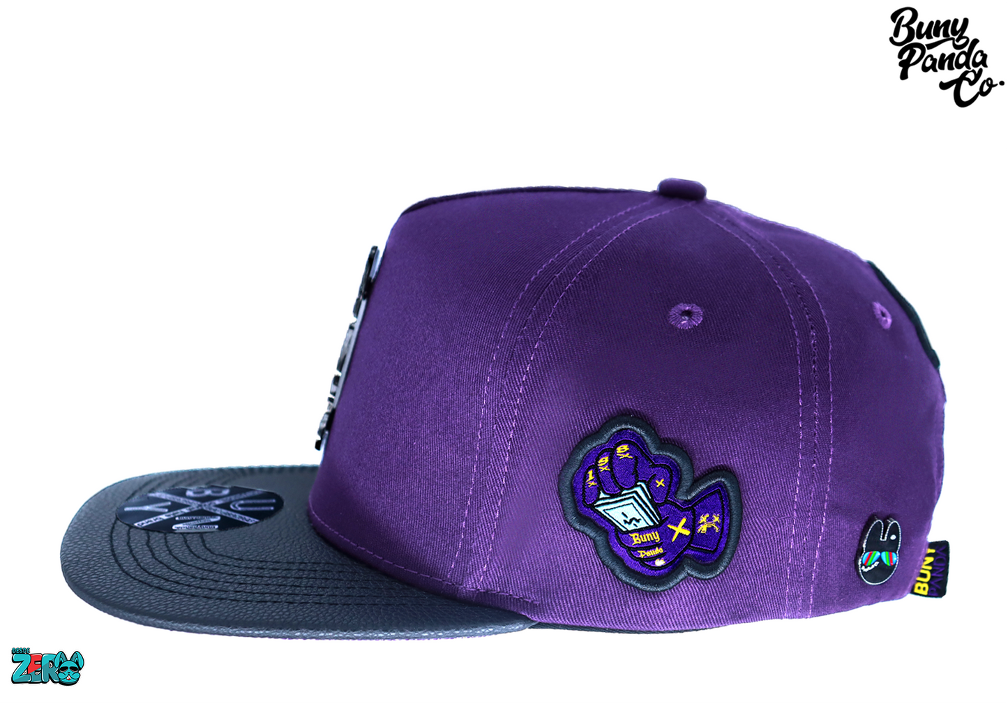 Buny Rich - Purple/Black V/Piel