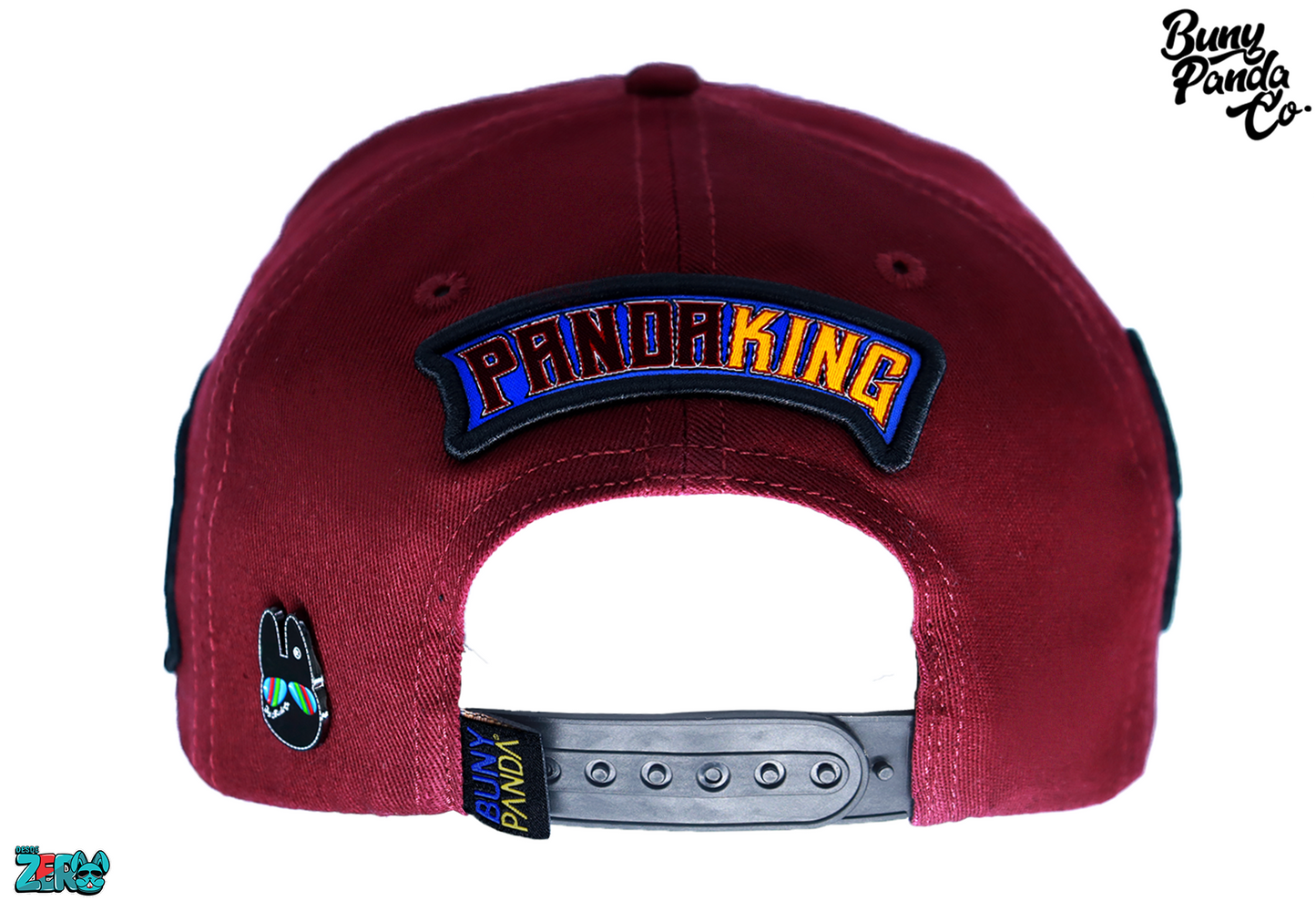 Panda King - Burgundy/Black V/Piel