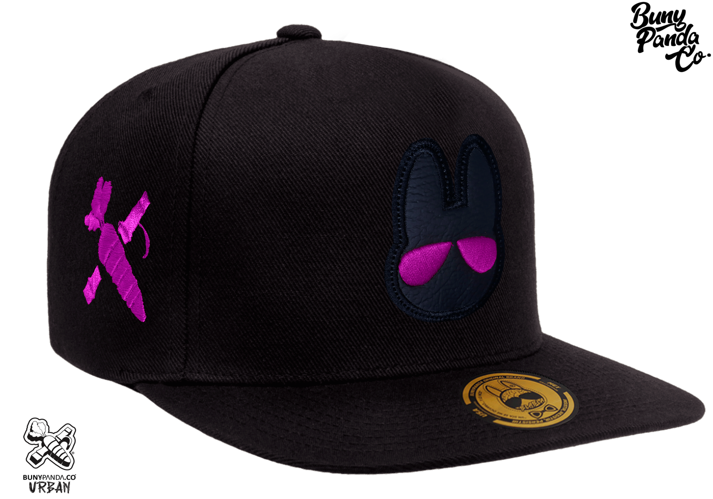 Buny Full Color Purple Eyes - Black