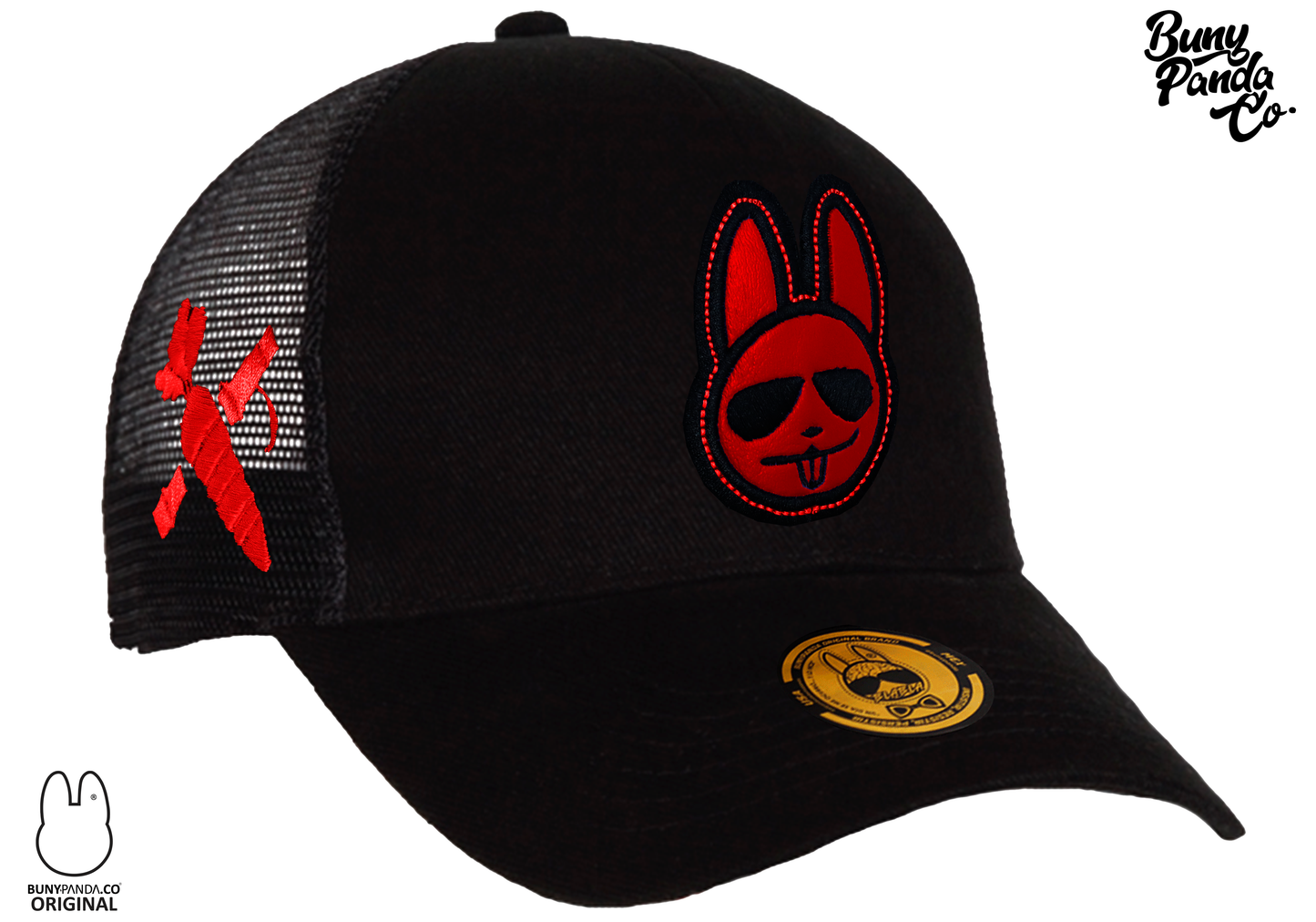 Buny Original Red - Black Mesh