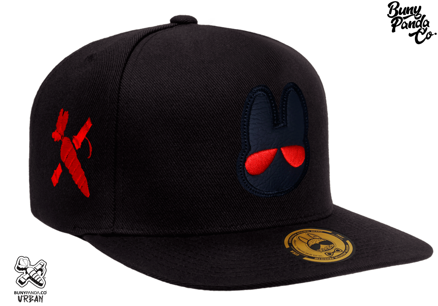 Buny Full Color Red Eyes - Black