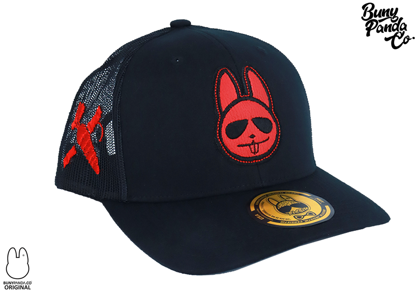 Buny Original Red - Black Mesh